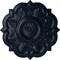 Ekena Millwork Deria Ceiling Medallion (Fits Canopies up to 6"), Hand-Painted Midnight Dream, 20 1/4"OD x 1 1/2"P CM20DRMDF - alternate 1